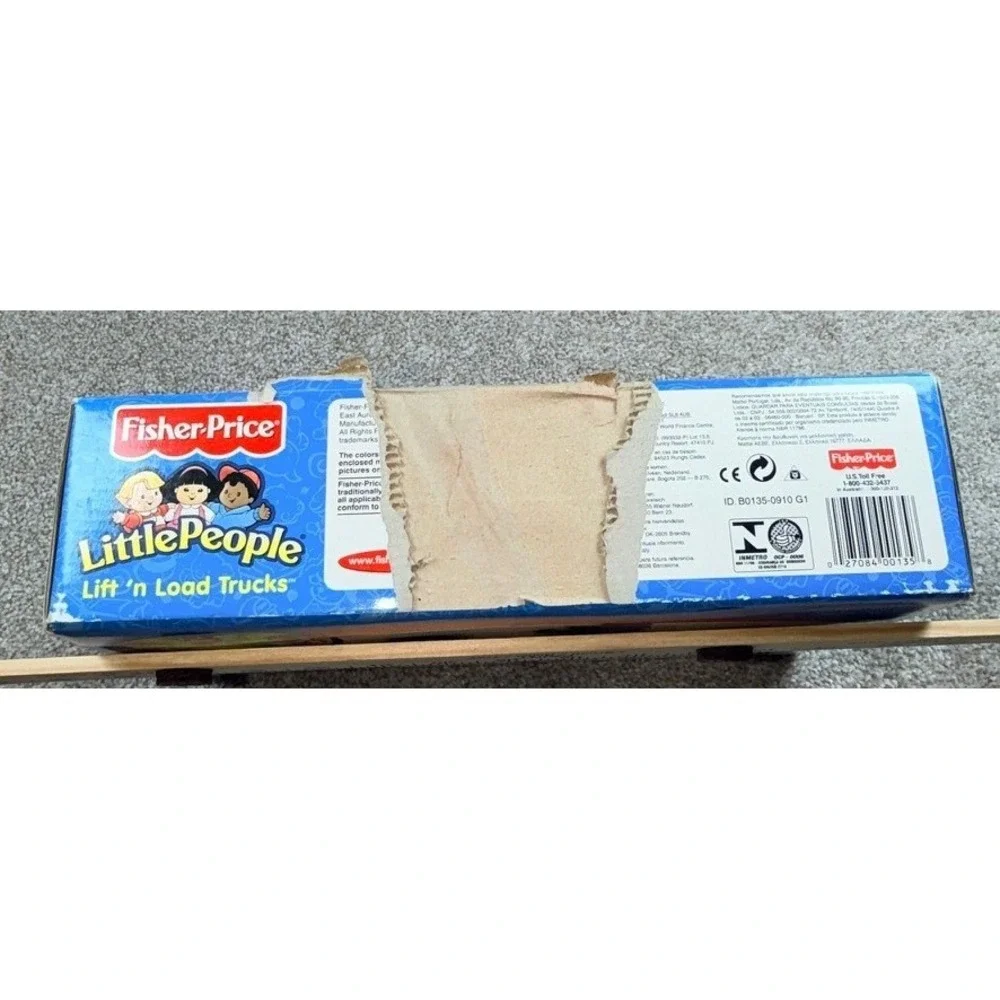 Fisher-Price Little People Lift 'n Load Trucks Construction Set B0135